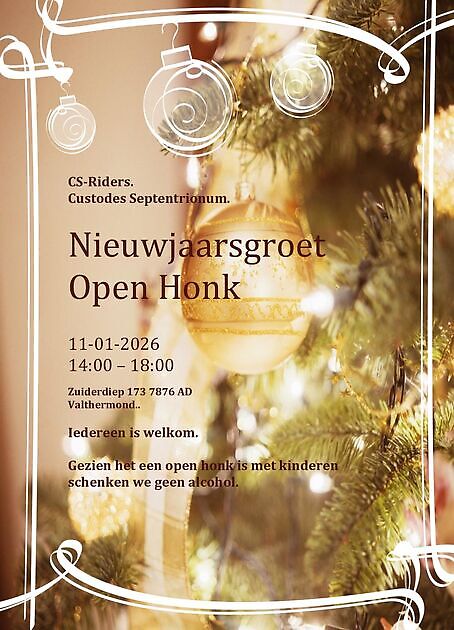 CS-RIDERS nieuwjaarsgroet CS-Riders